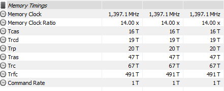 Hwinfo - 2800 Mhz, auto timings.PNG