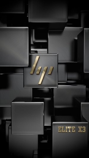 HP bronze metal logo on dark metal squares.jpg