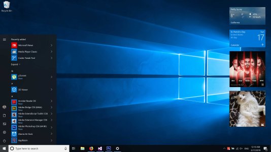 Compact, practical Start menu