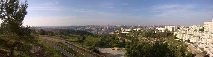 One good thing about living in Gilo, Jerusalem is the view_ Here's a photo to prove that claim_ .jpg