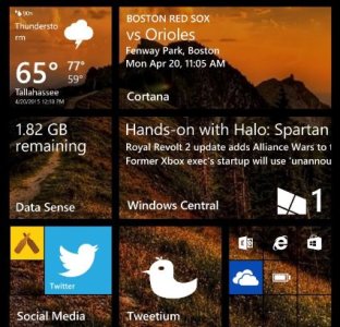 Cortana live tile sports scores.JPG