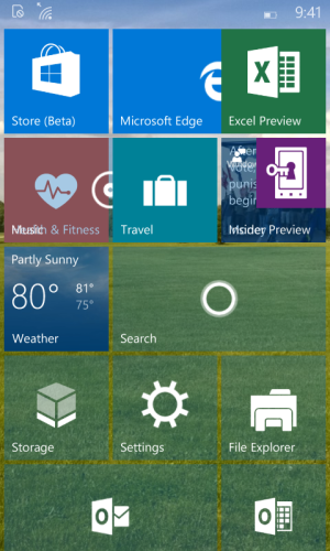 Windows 10 Mobile Start Screen Glitch.png