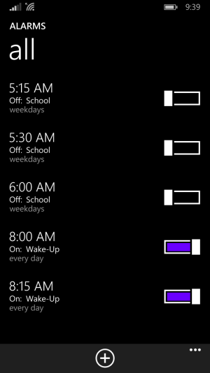 Windows Phone 8.1 Alarms.png
