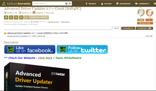 CaptureAdvanced Driver Updater 2.7 + Crack [S0ft4PC].PNG