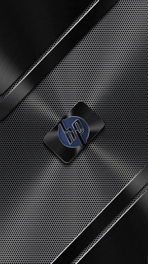 HP retro black metal logo on metal holes background.jpg